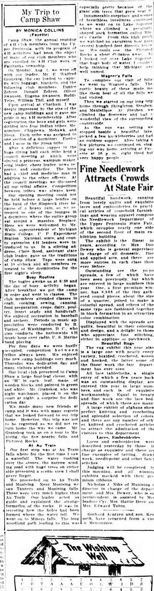 Camp Shaw - Aug 1938 Article (newer photo)